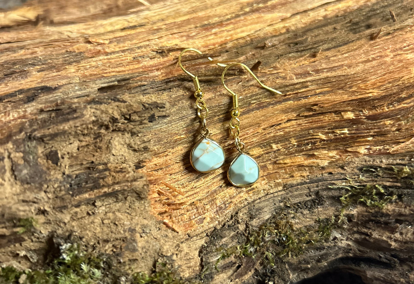 Blue Stone Earrings