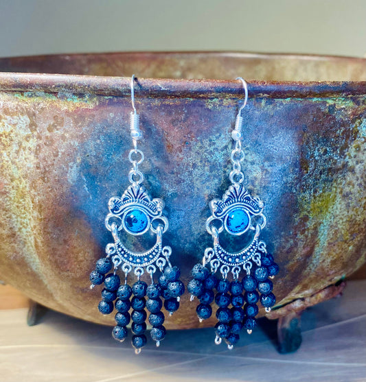 Lava Stone Earrings