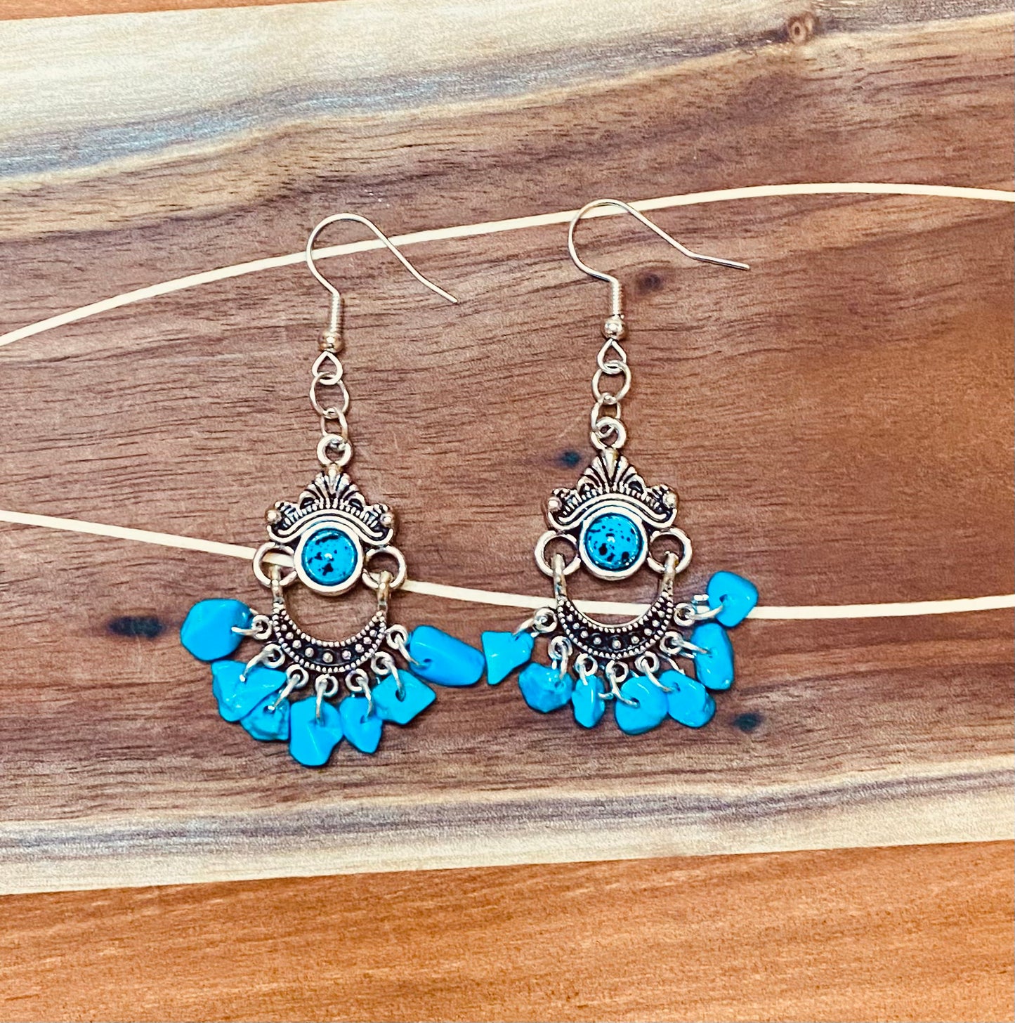 Turquoise Dangle Earrings