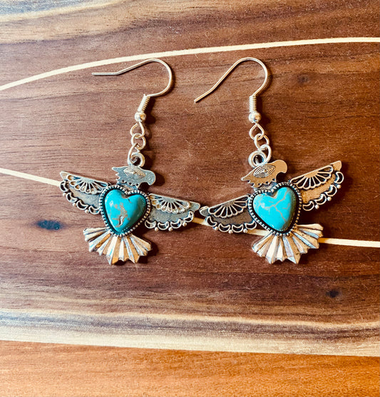 Bohemian Eagle Earrings