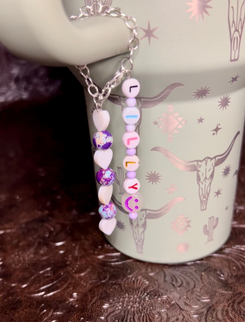 Customizable Cup Charm