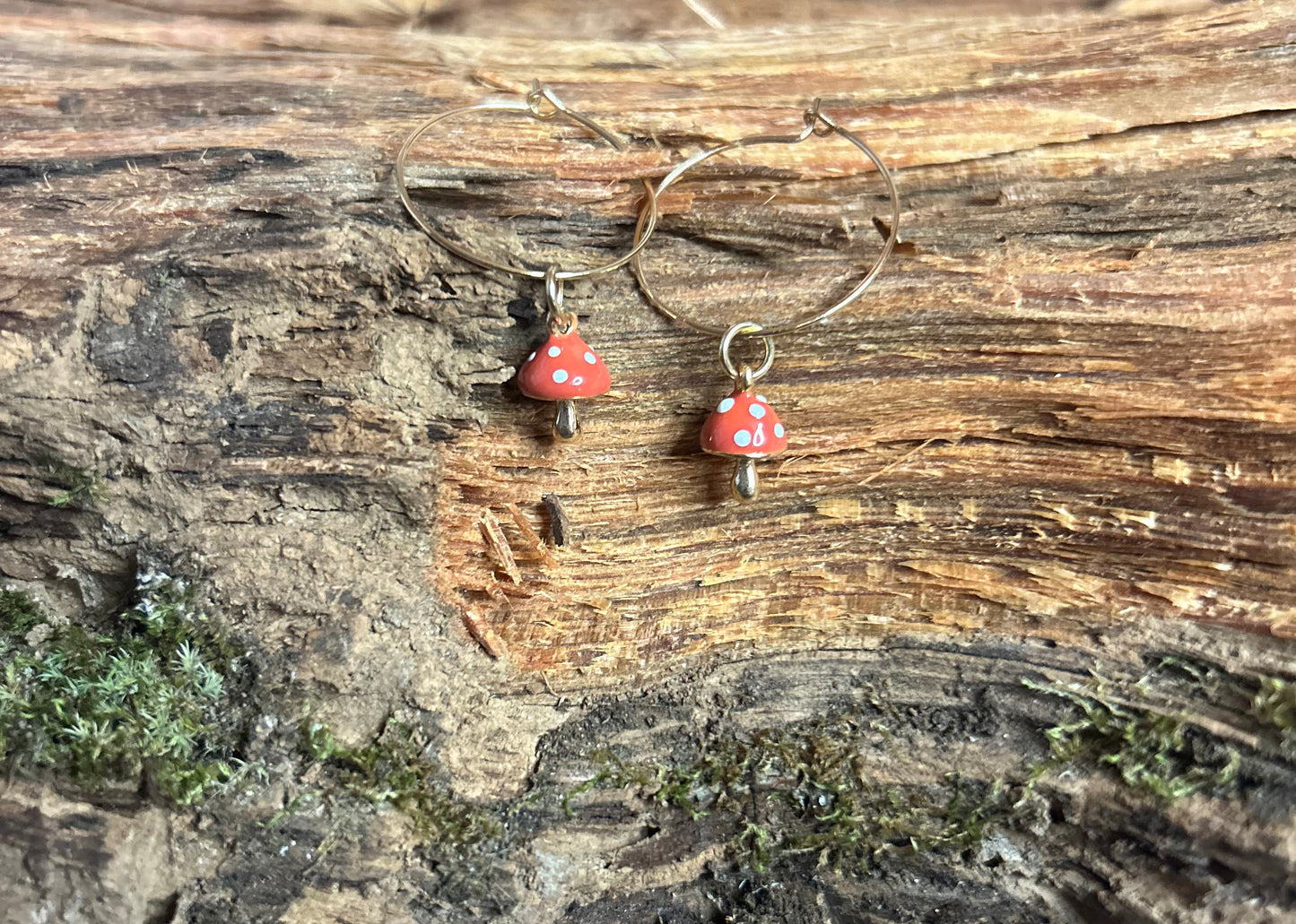 Mushroom Earrings