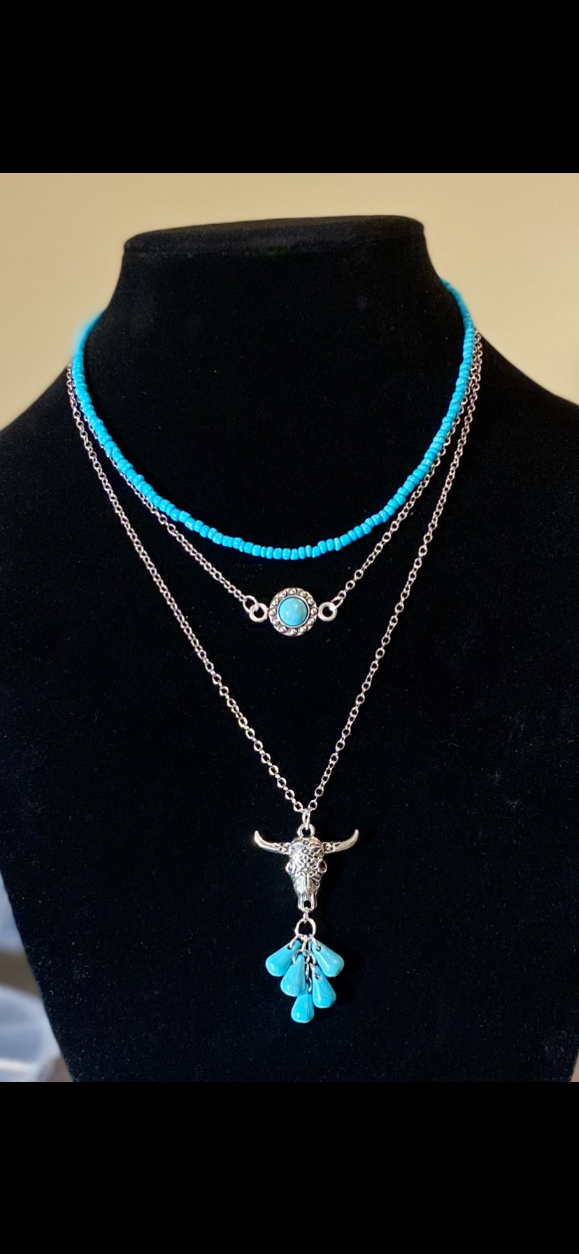 Stacked Turquoise Necklace